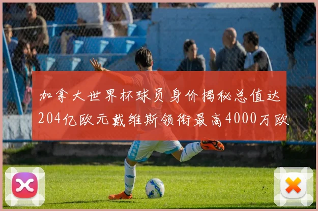 加拿大世界杯球员身价揭秘总值达204亿欧元戴维斯领衔最高4000万欧
